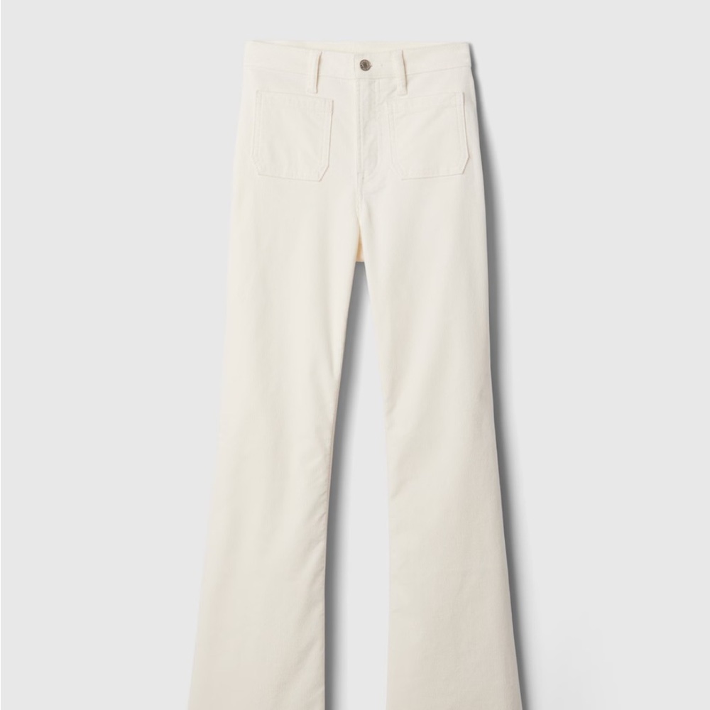 Gap High Rise Corduroy '70s Flare Pants